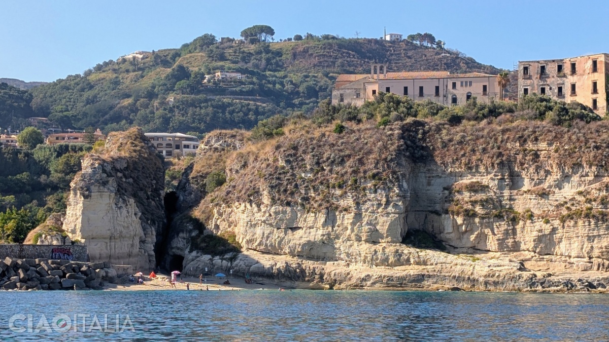 Cannone Beach, view from the sea