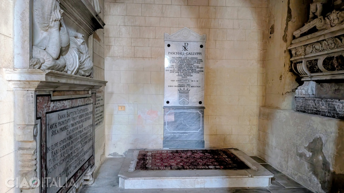 The tomb of Pasquale Galluppi