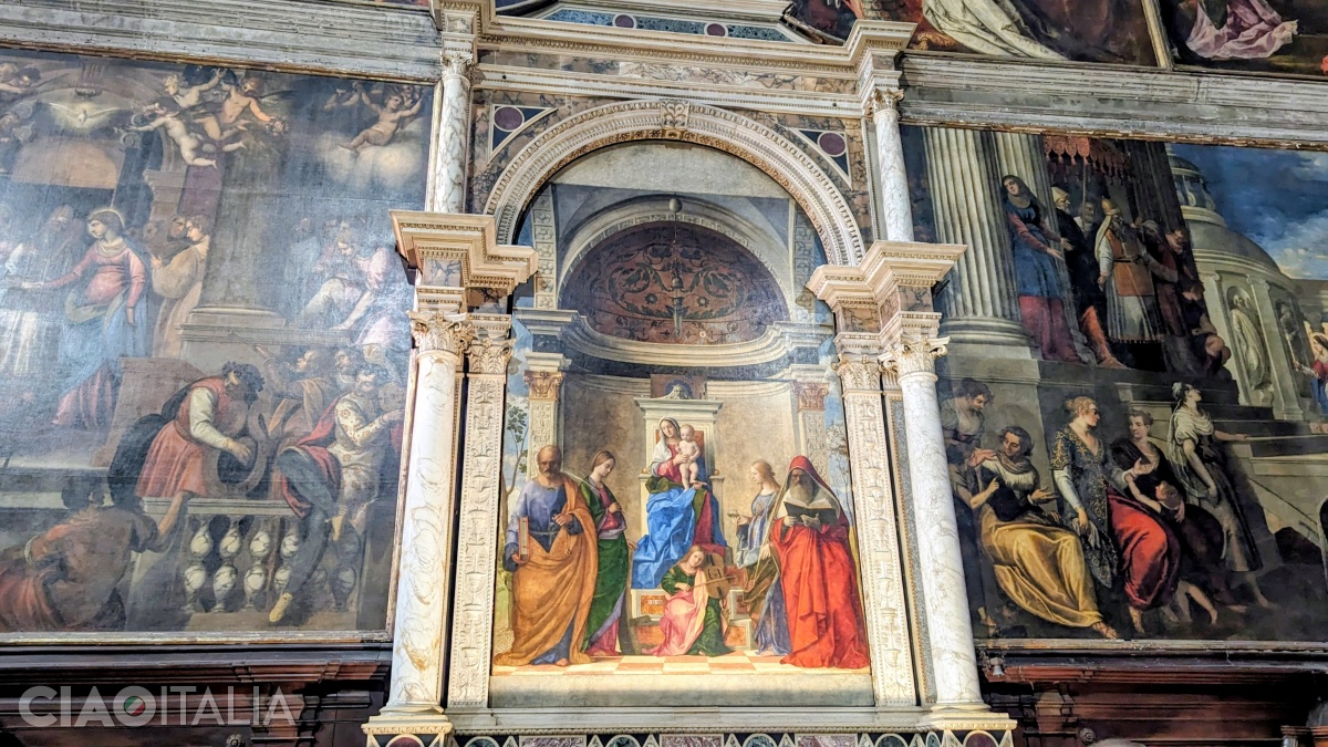 St. Zacharias' altarpiece - Giovanni Bellini (1505)