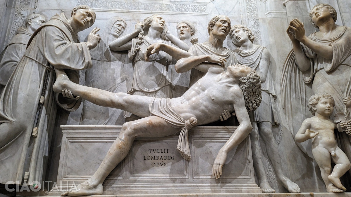 Tullio Lombardo - "The Miracle of the Healed Foot"