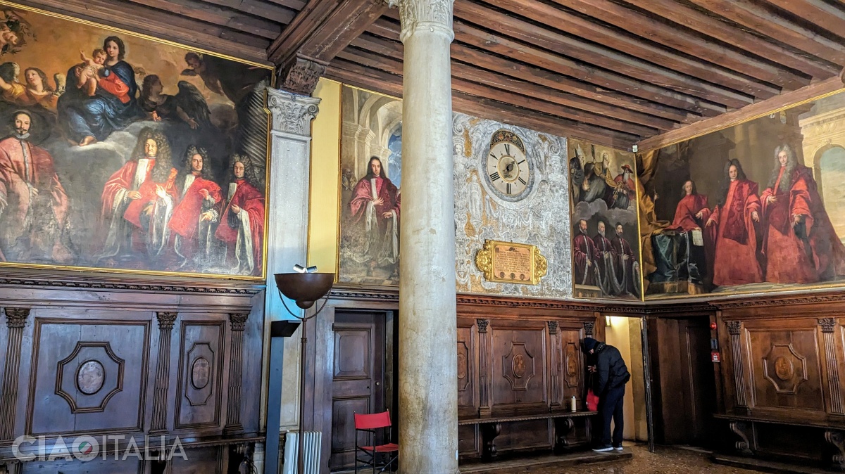 Sala dell&rsquo;Avogaria de Comun