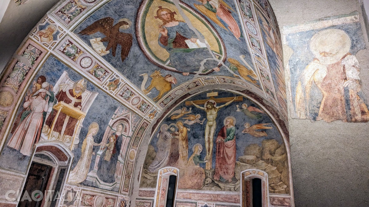 The frescoes of the Mocchirolo chapel