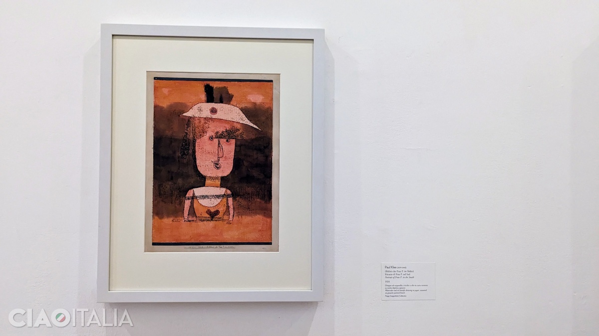 Paul Klee - "Portrait of Frau P. in the South" (1924)