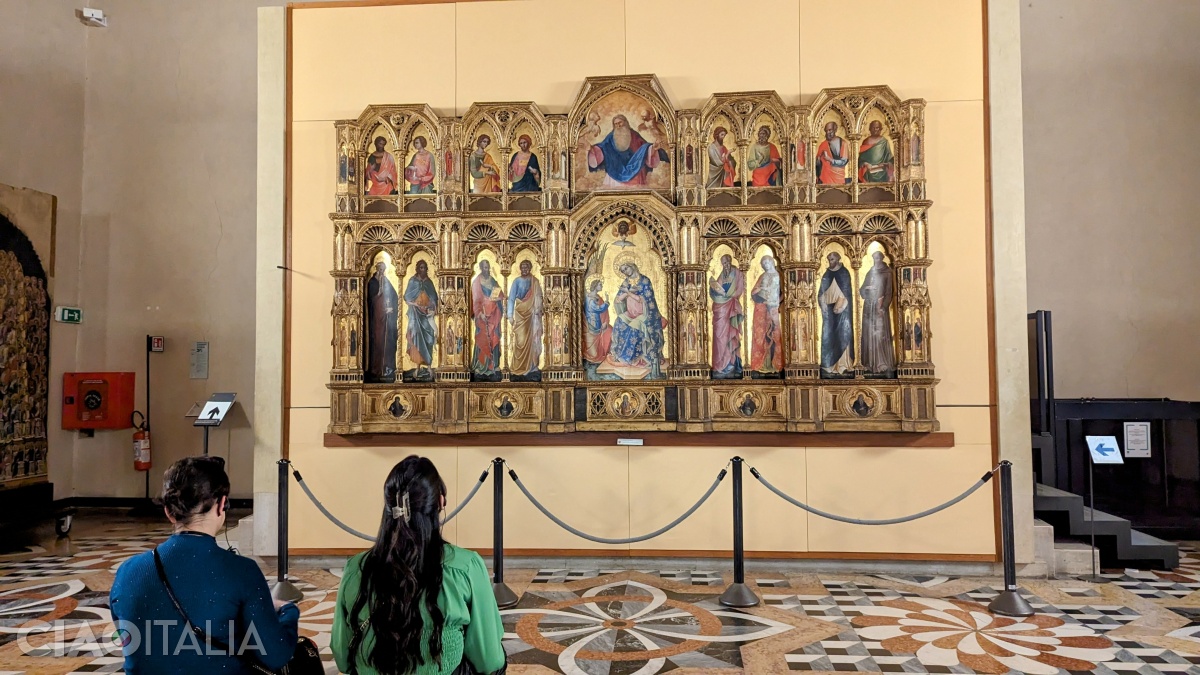 Lorenzo Veneziano - the polyptych altarpiece of the Annunciation