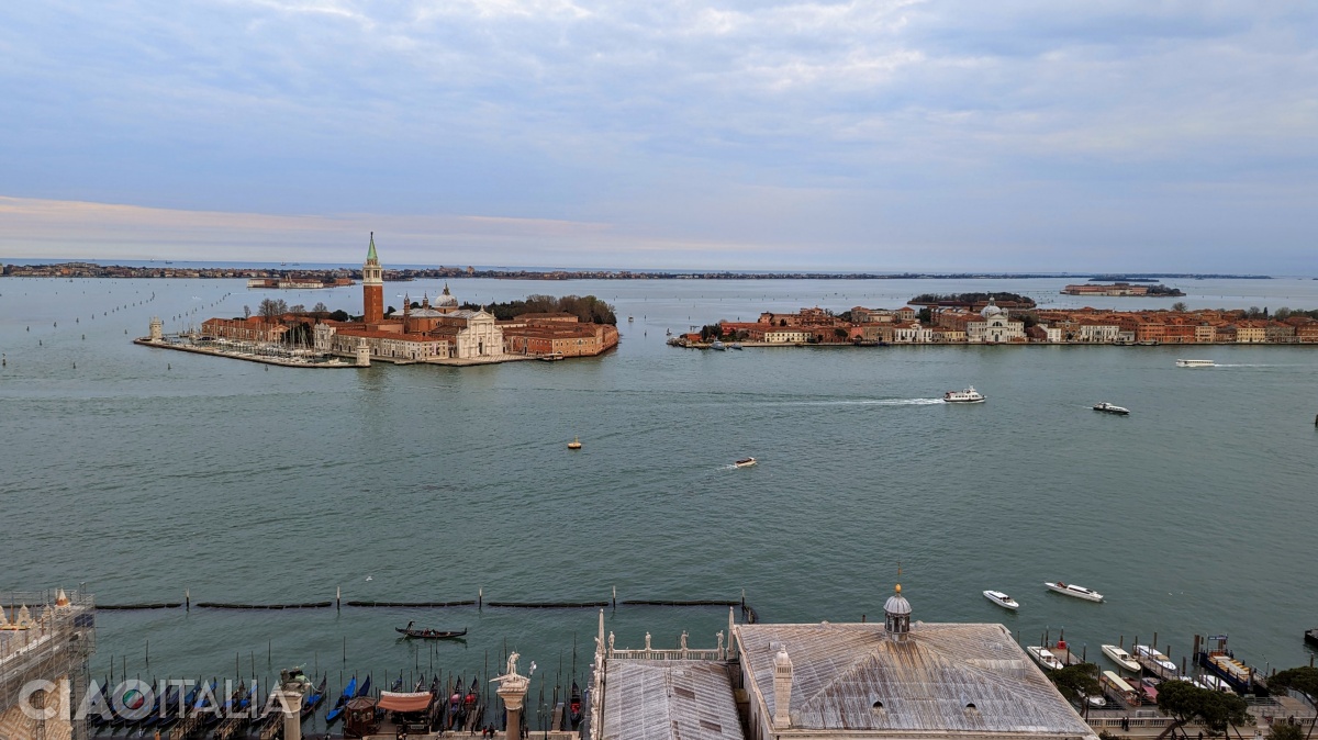 San Giorgio Maggiore Island and part of Giudecca Island