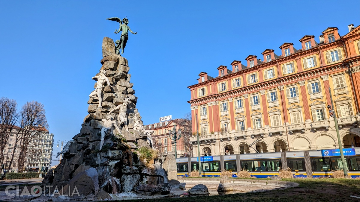 The Fréjus Monument in Piazza Statuto