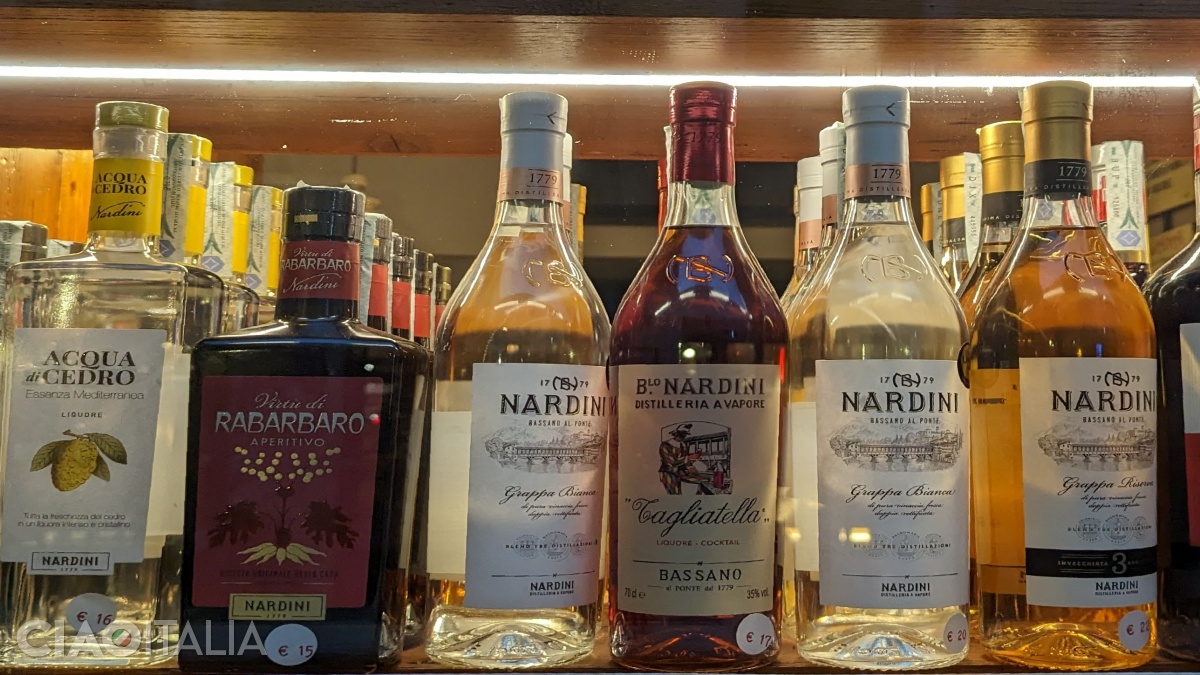 Nardini produces various liqueurs and spirits.