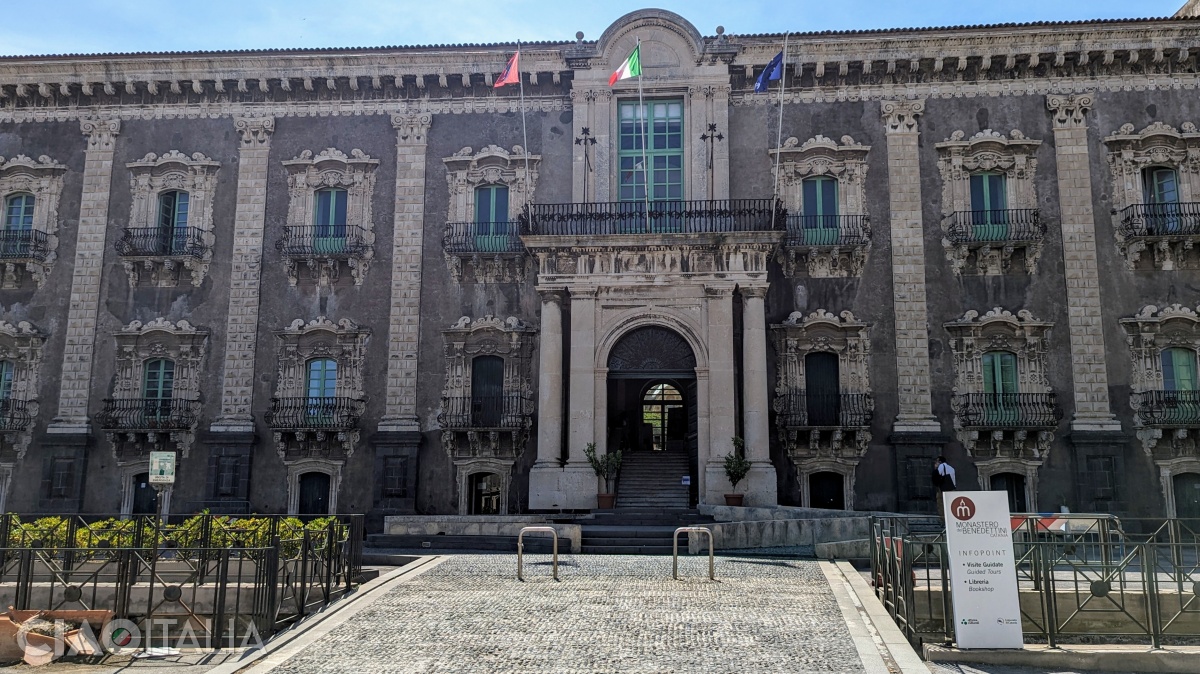 The Benedictine Monastery is the headquarters of the University of Catania.