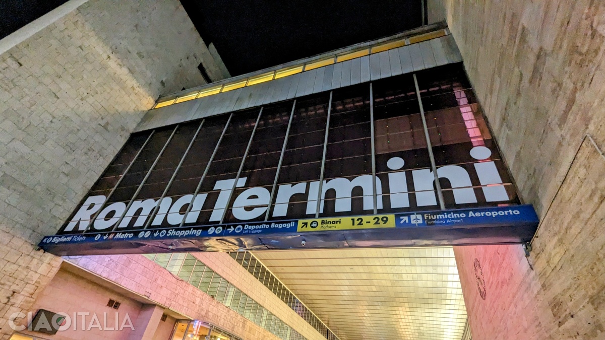 The Leonardo Express train provides a direct connection between Fiumicino Airport and Termini Station in Rome.