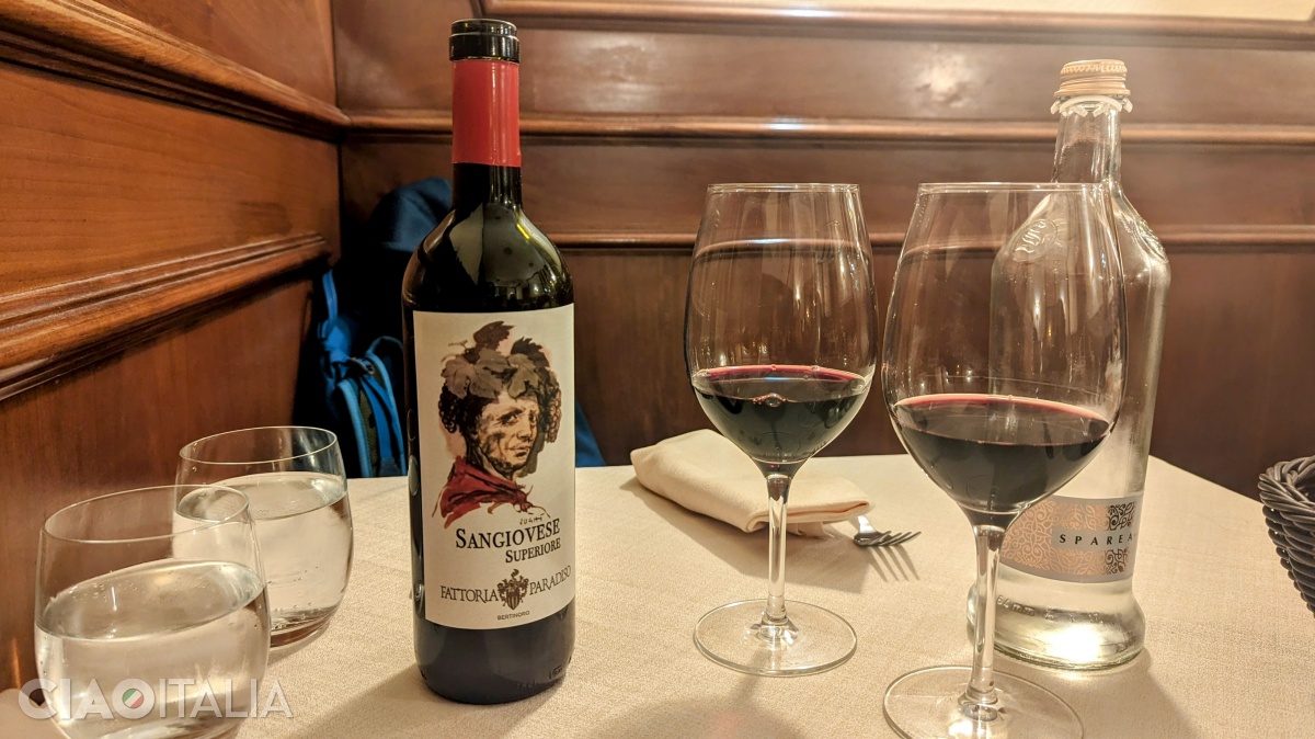 A Sangiovese Superiore pairs well with food from Bologna.