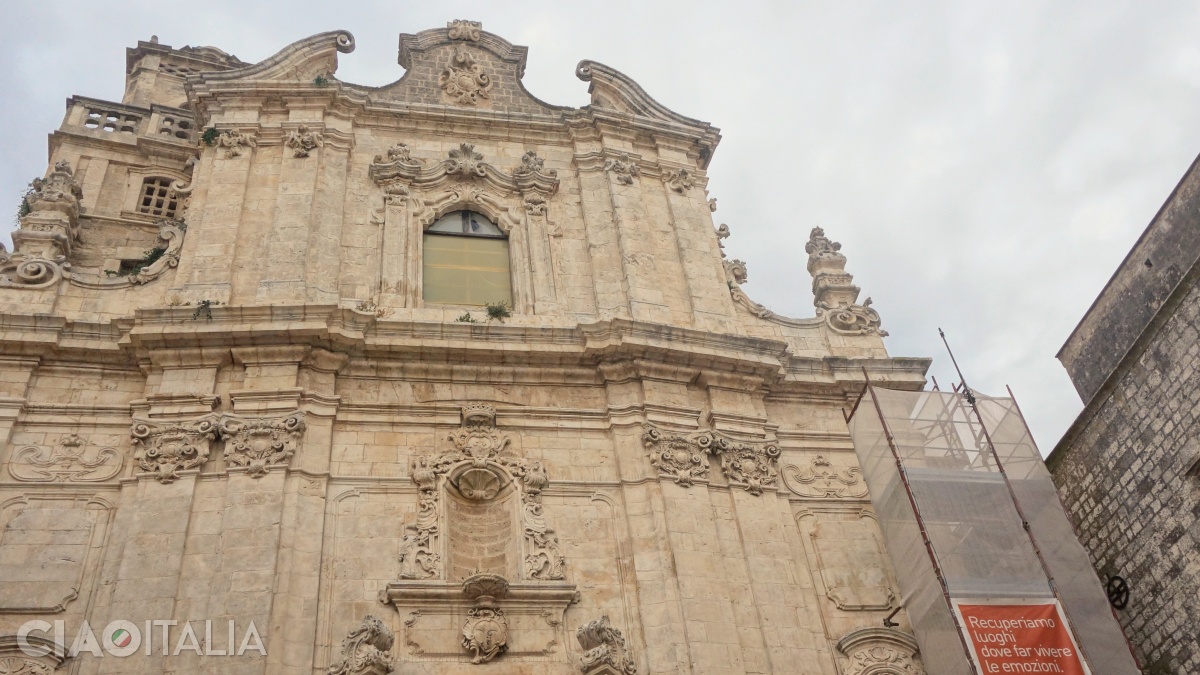 Façade of the Church of San Vito Martire