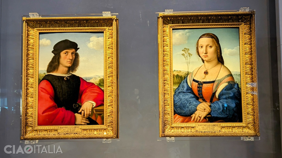 Raphael - Portraits of Agnolo and Maddalena Doni (1504–1507)