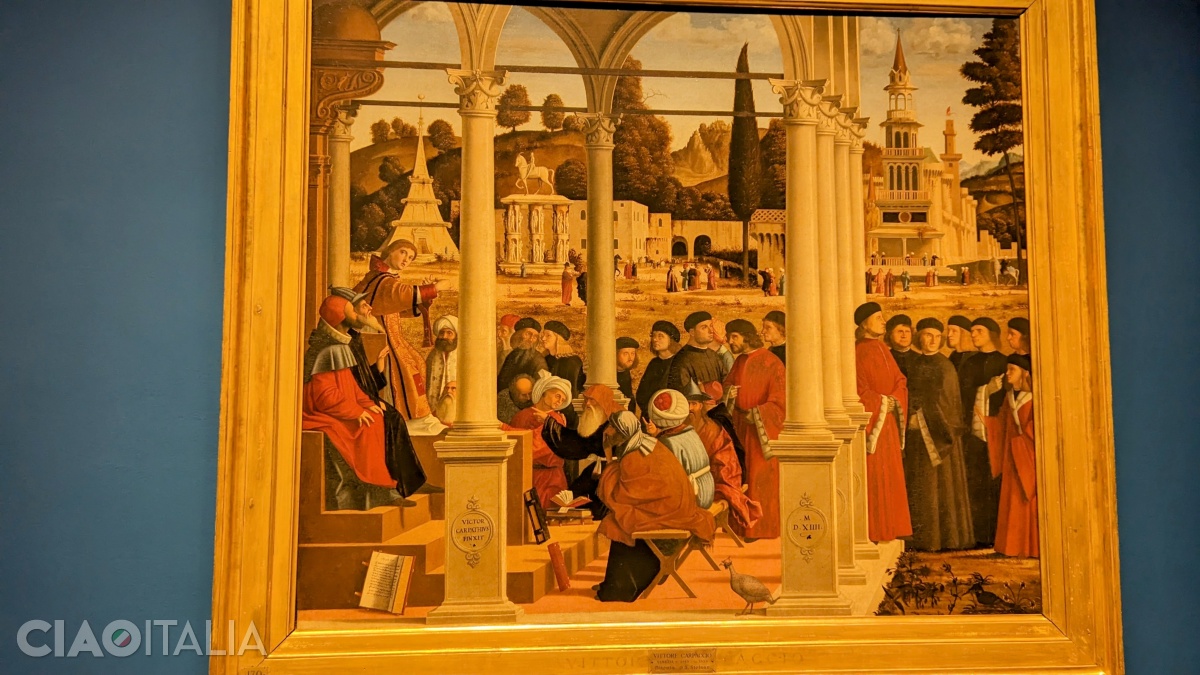 Vittore Carpaccio - "The Dispute of Saint Stephen in the Synod" (1514)