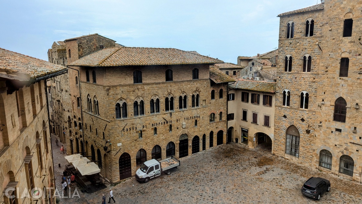 Palazzo Incontri, today the Savings Bank of Volterra