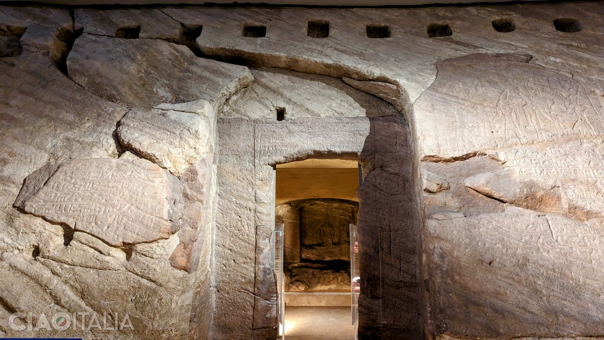 The Temple of Ellesiya, donated to the museum in the 1970s by the Egyptian government