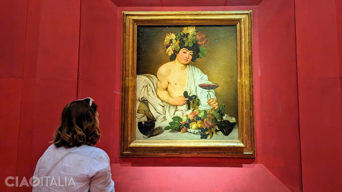 Caravaggio - "Bacchus" (1598)