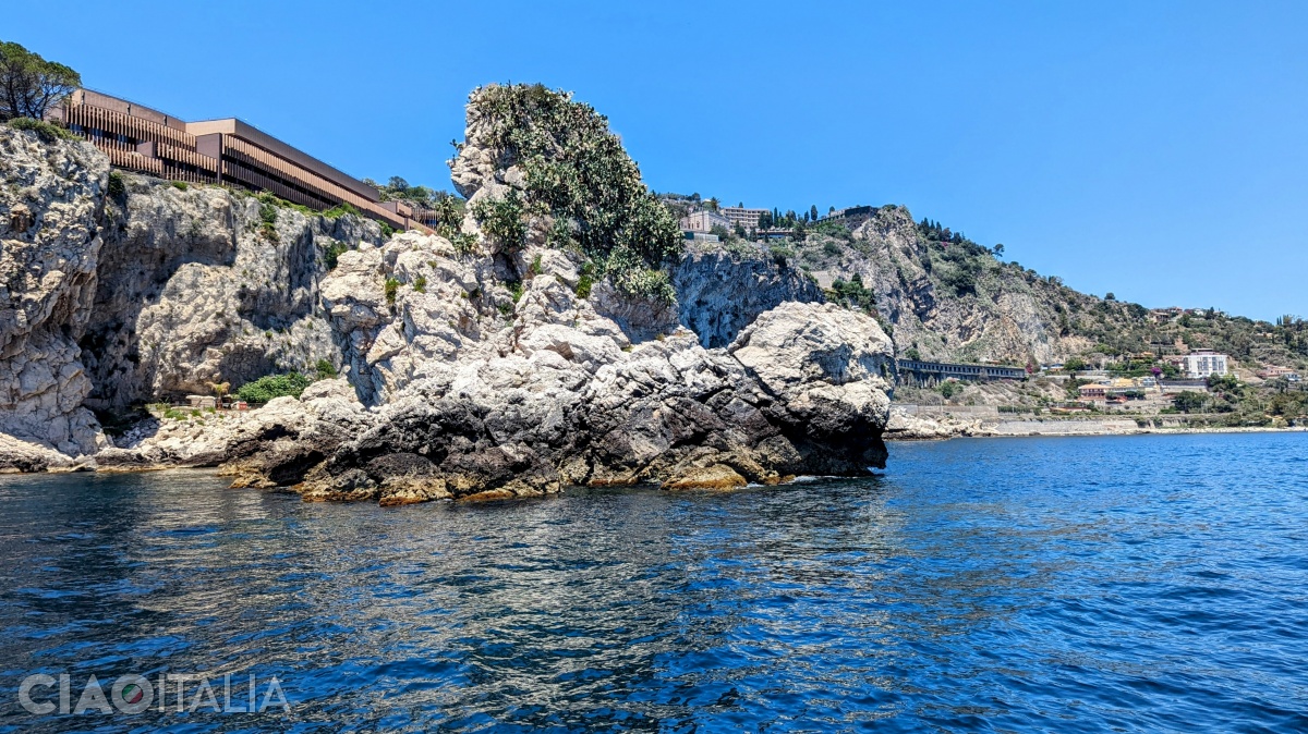 Scoglio del Fico d'India has prickly pear cacti.