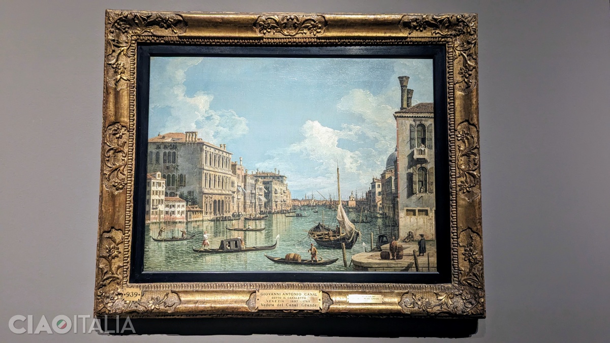 Canaletto - "View of Canal Grande" (1740-1745)