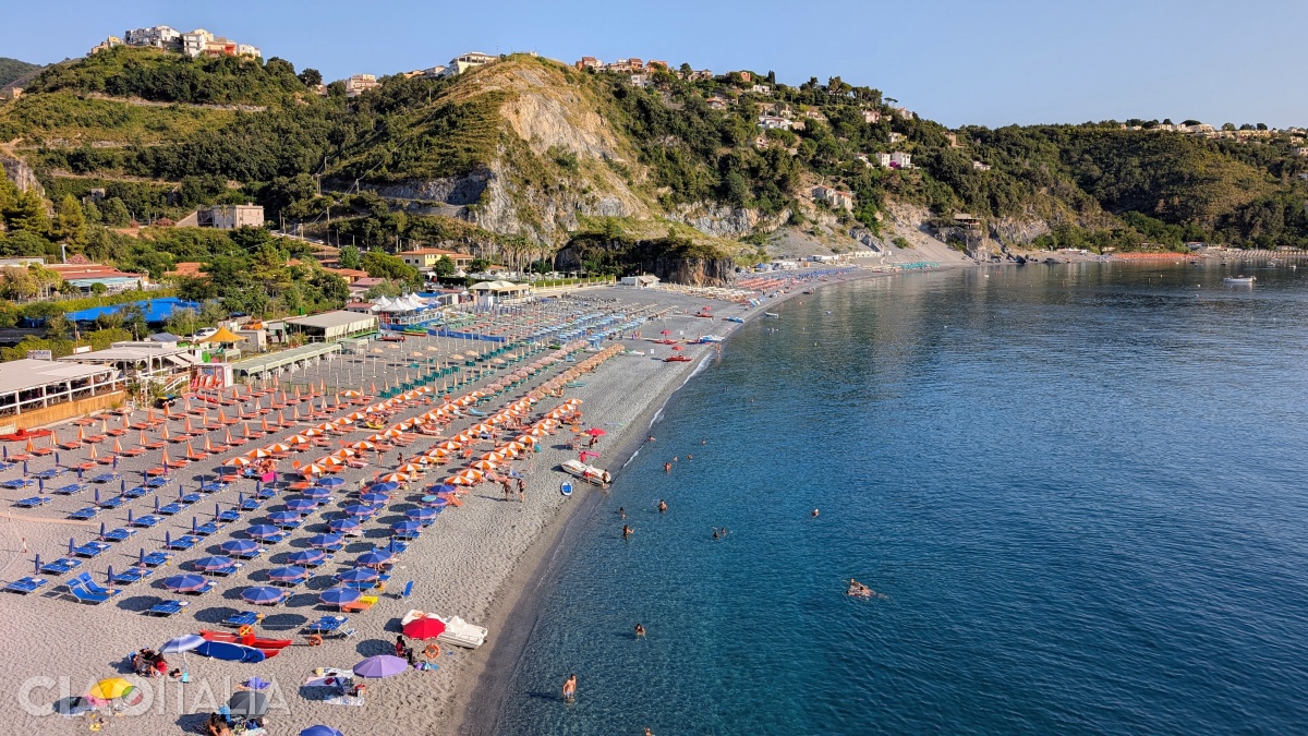 Marinella Beach in San Nicola Arcella