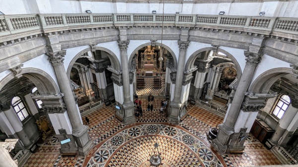 The Basilica of Santa Maria della Salute in Venice