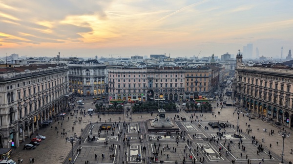 Piazza del Duomo in Milan