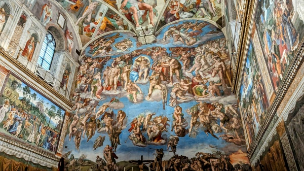Visiting the Sistine Chapel in the Vatican