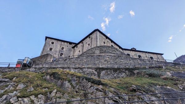 Visiting the Bard Fort (Forte di Bard) in the Aosta Valley