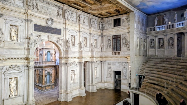 The Olympic Theatre (Teatro Olimpico) in Vicenza