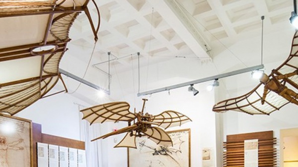 Visiting Leonardo da Vinci Museum in Rome